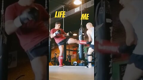 sometimes life just wants to... #mma #roundhousekick #fitness #martialarts #ufc #muaythai