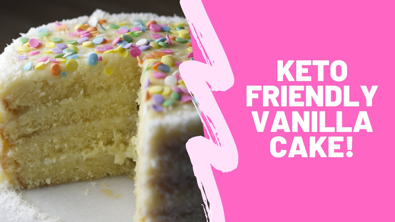 SUGAR FREE VANILLA CAKE