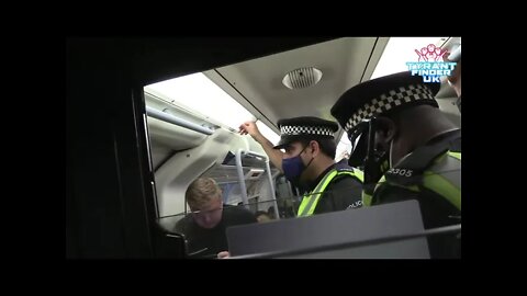 Transport police constable didn't want to speak got really nervous