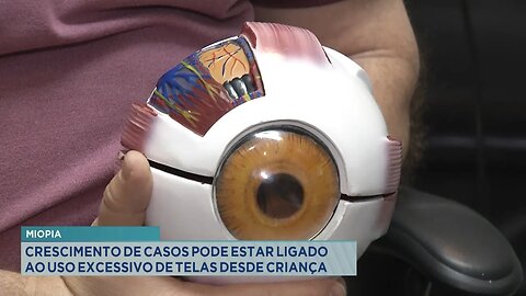Miopia: Crescimento de Casos pode estar Ligado ao Uso Excessivo de Telas desde Criança.