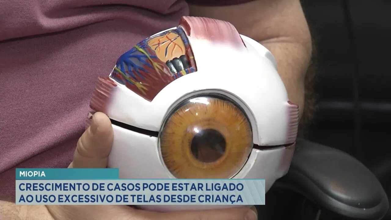 Miopia: Crescimento de Casos pode estar Ligado ao Uso Excessivo de Telas desde Criança.