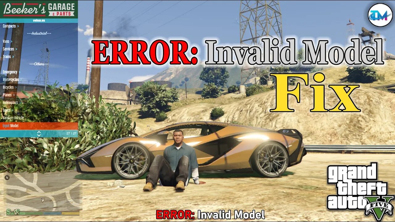 How to Fix Invalid model error in GTA 5 || ERROR: Invalid model GTA 5 @Tech MatriX