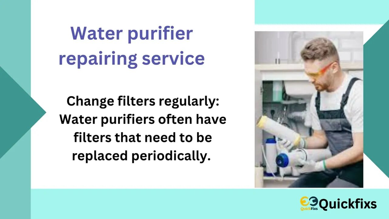 Hire Water Purifier Repair Service In Khadki.