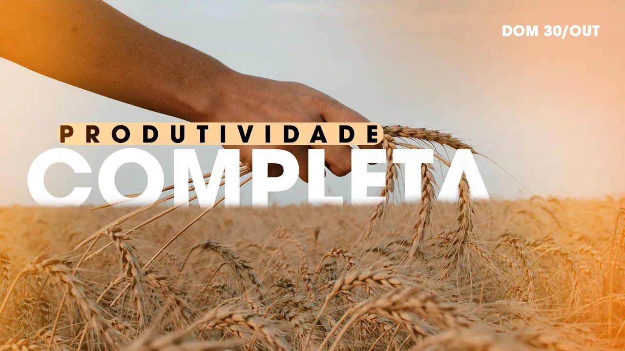 Produtividade completa | Palavra de Vida e Fé