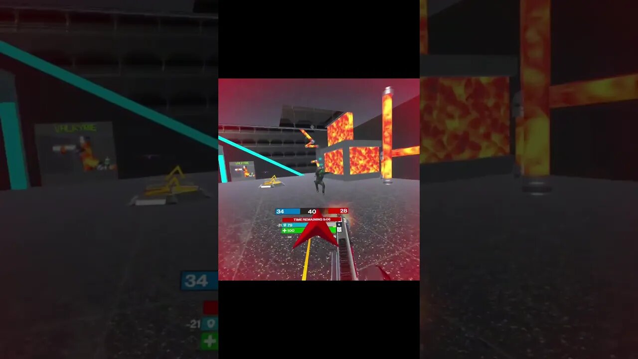 Maybe they'll touch the lava? - Population One (VR) #populationone #populationonevr #vrgaming #fyp