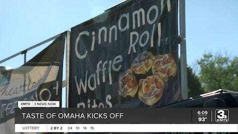 Taste of Omaha underway