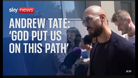 Andrew Tate: 'God has put us on this path to try and awaken the world'