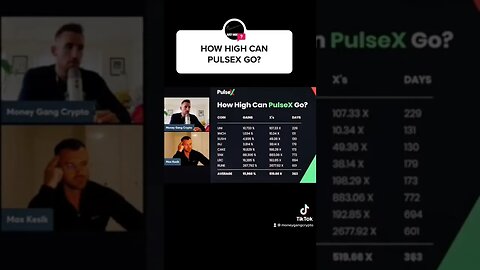 PULSEX AVERAGE X'S #shorts #crypto #cryptocurrency #pulsechain #pulsex