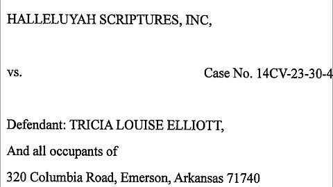 Tricia Elliott's Official Response to HalleluYAH Scriptures Legal and Demonic Assault