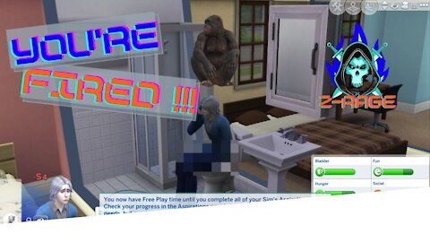 Sims 4 Tutorial: (Episode 1: Part 3) Stressful Living