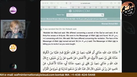 Are There Any Missing Verses in Quran? (Jai & Daughter ofChrist)