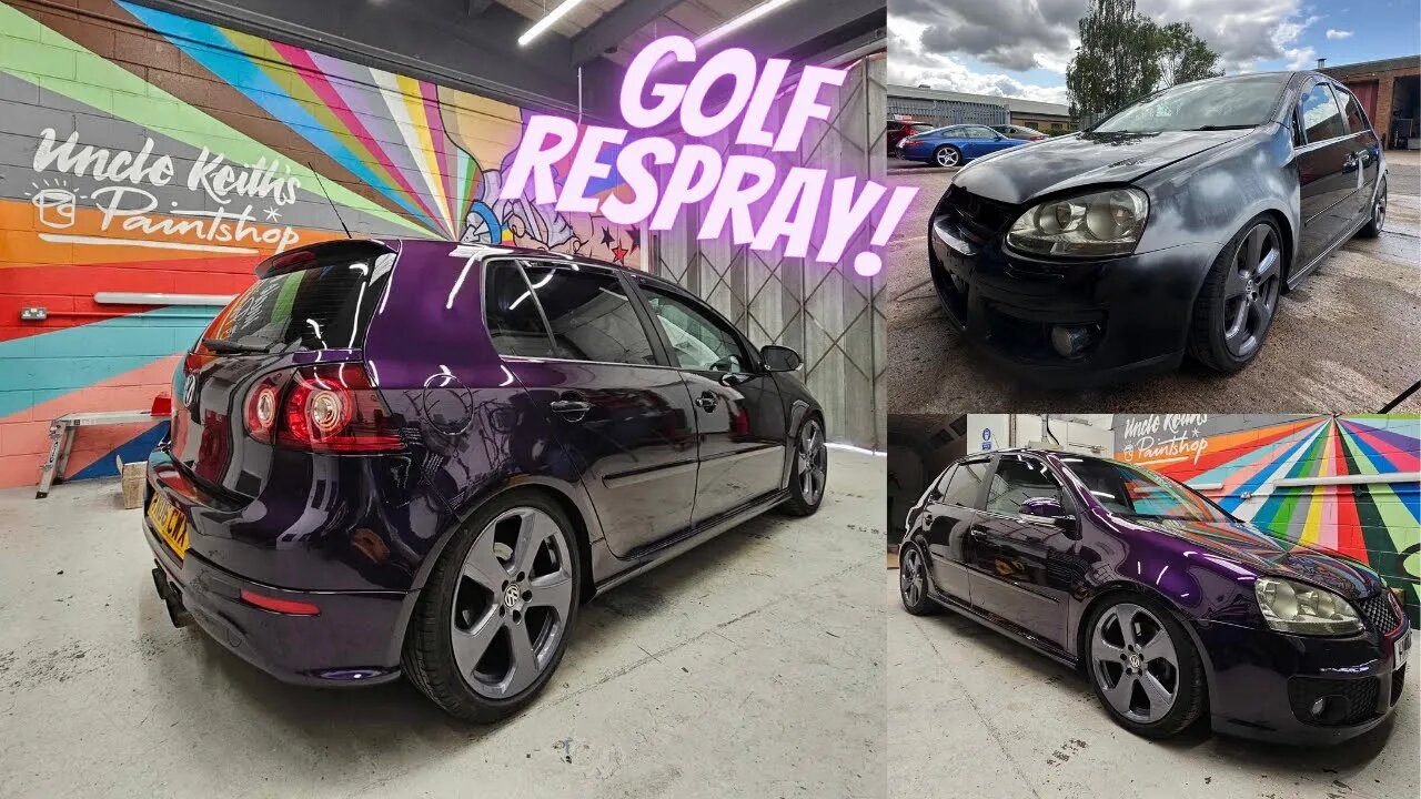 Volkswagen Golf Reborn With @FULLDIP Liquid Wrap Respray