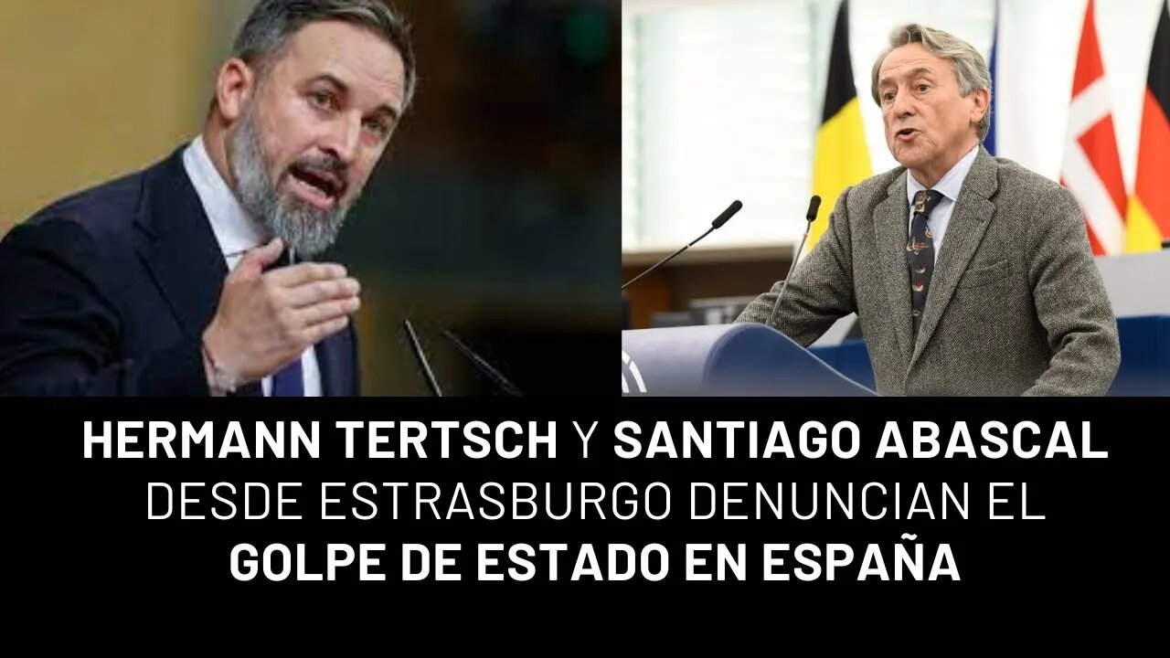 Hermann Tertsch en exclusivo desde Estrasburgo contra el globalismo y el golpe de estado en España