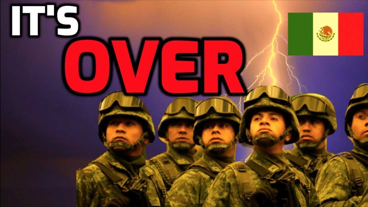 SHTF! Mexico has COLLAPSED, President Declares MARTIAL LAW... Prepare NOW