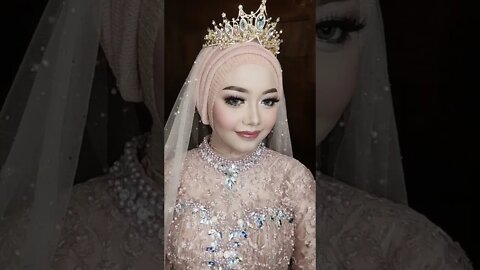 Pengantin Berhijab Tampil Anggun dan Cantik #shorts #short #shortvideo