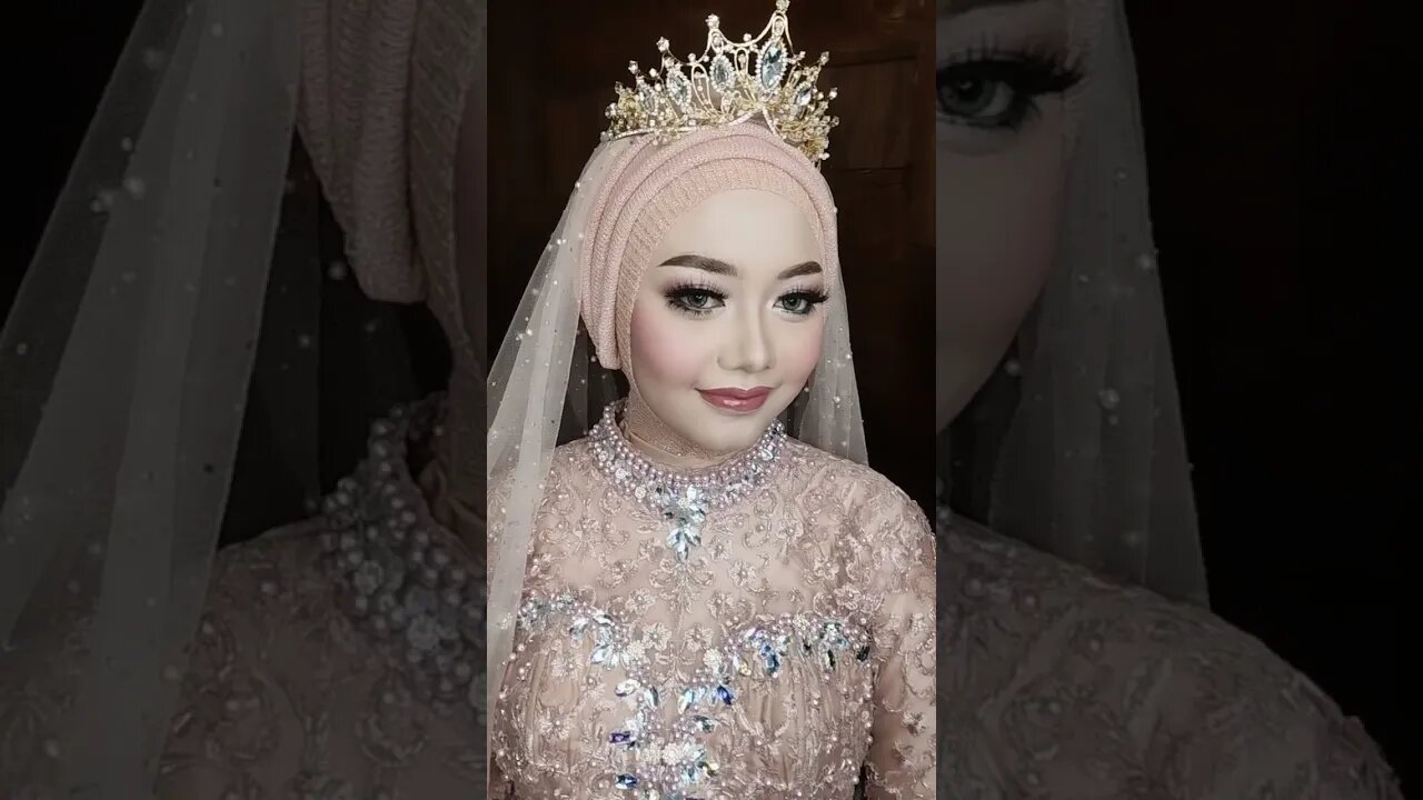 Pengantin Berhijab Tampil Anggun dan Cantik #shorts #short #shortvideo