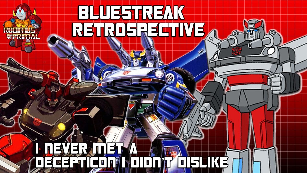 Bluestreak Retrospective - The Chatty Autobot Gunner. Why Isn't He Blue?