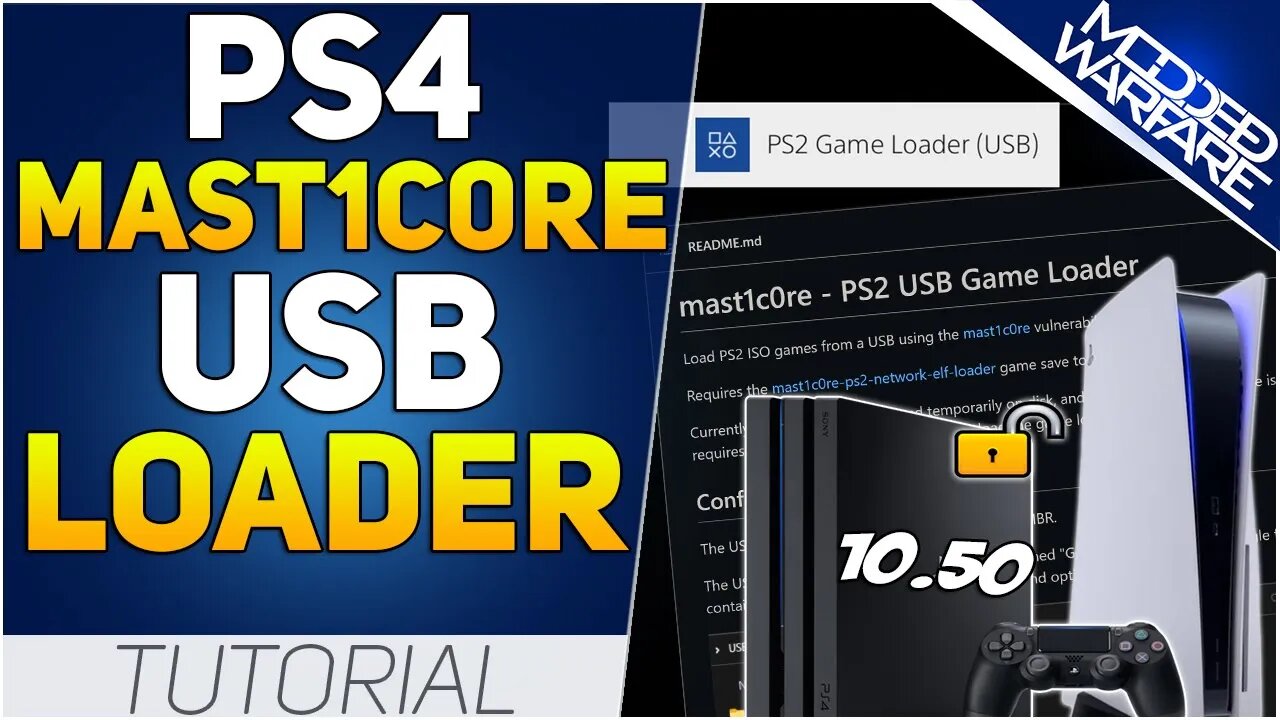 Mast1c0re USB Game & Elf Loader Setup Guide