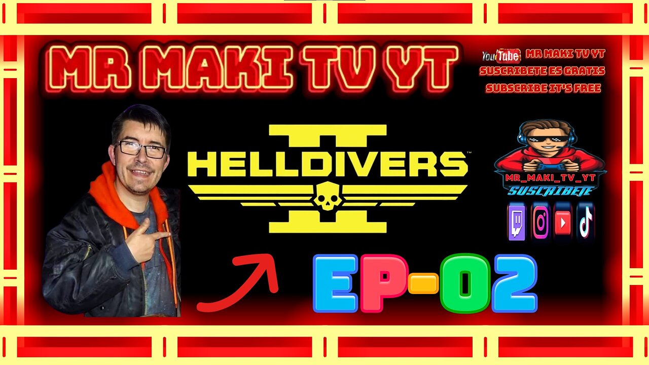 HELLDIVERS 2 / 4K / GAMEPLAY / TUTORIAL / @MR_MAKI_TV / EP-02 / https://acortar.link/MAKI