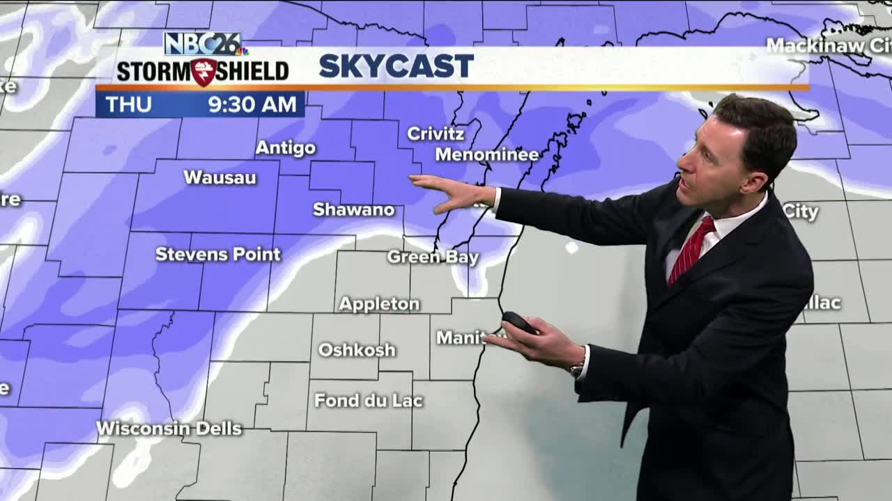 Michael Fish's NBC26 weather forecast