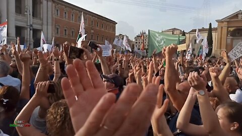 ROMA 25/09/2021 - MANIFESTAZIONE NAZIONALE CONTRO GREENPASS E PER LA LIBERTA'