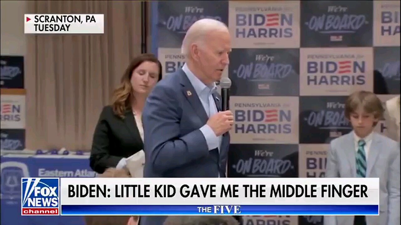 "Biden Discusses Public Criticism and 'F*ck Joe Biden' Signs"