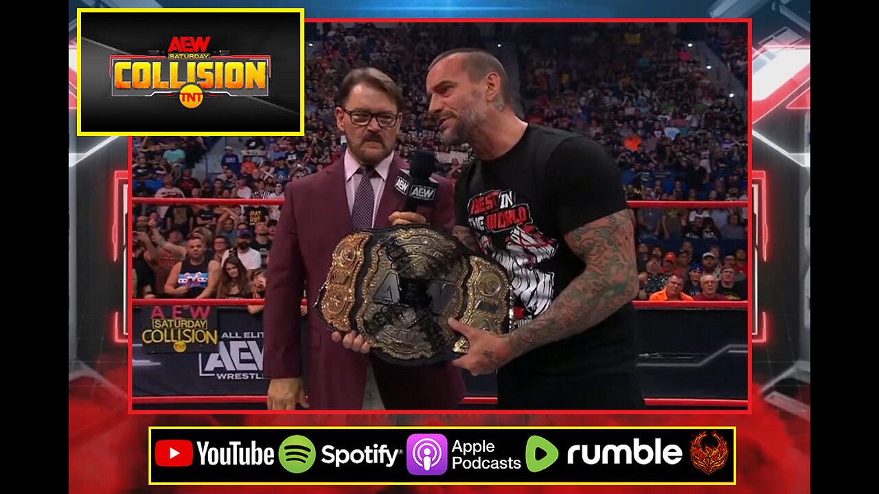 THE REAL AEW CHAMPION CM PUNK : OFF THE CUFF