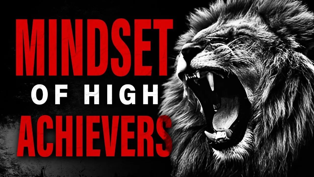 Mindset of High Achievers YOU DON'T WANNA MISS | Success Mentality Motivational Speech