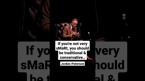 dUMb people should be conservative. #jordanpeterson #samharris #conservative #liberal #politics #god