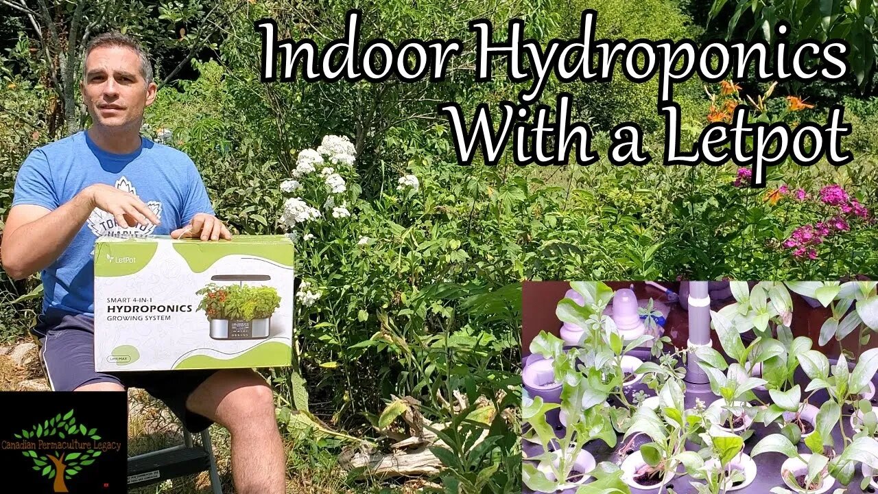 Indoor Hydroponics with a LetPot LPH-Max