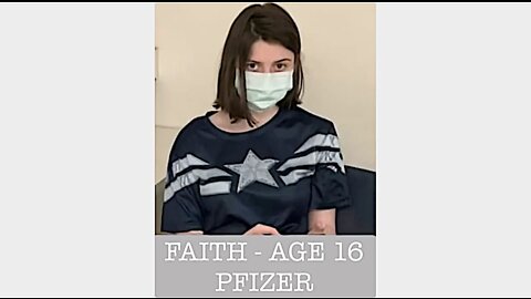 16 year old young lady tells here story following Pfizer vaccine