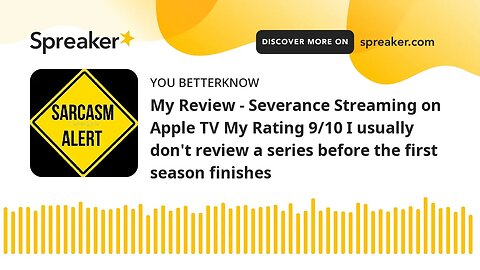 My Review - Severance Streaming on Apple TV My Rating 9/10 I usually don't review a series before th