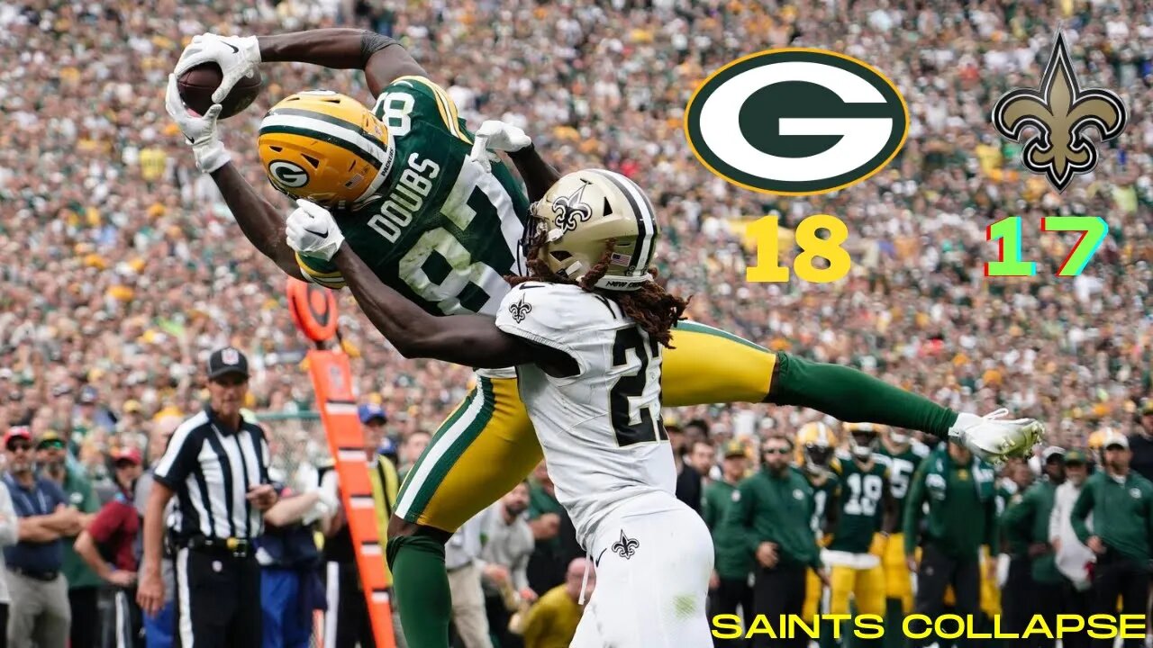Jordan Love Leads 4th Quarter Comeback Against The Saints ; Reaction and Breakdown