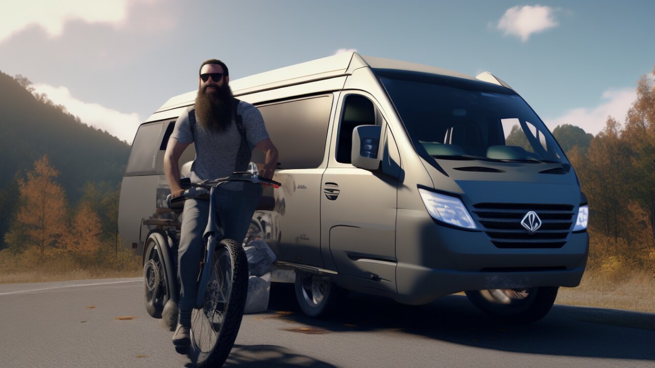 YouTube channel Bikes and Beards loaded a van with aid supplies went to Asheville, NC