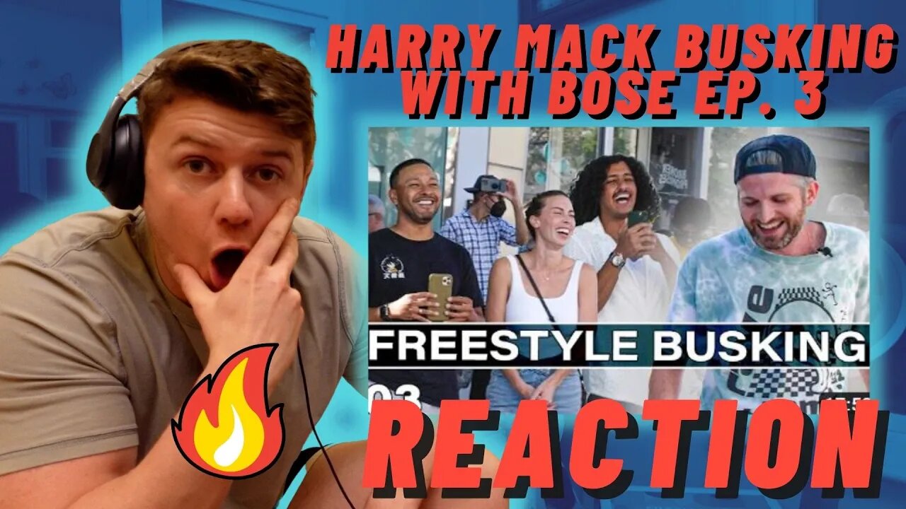 Harry Mack Busking With Bose Ep. 3 ((IRISH REACTION!))