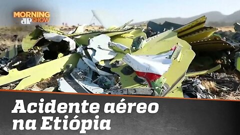 Encontrada caixa-preta do avião que caiu na Etiópia