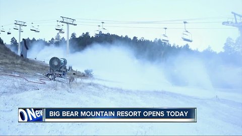 Big Bear Mountain Resort opens