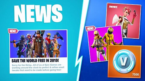 *NEW* OFFICIAL FORTNITE SAVE THE WORLD FREE RELEASE DATE! FREE FORTNITE SAVE THE WORLD 2019 RELEASE!