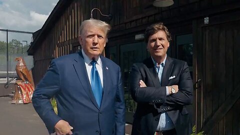 President Trump and Tucker Carlson Live, Mark Cuban and polls 31/10/24