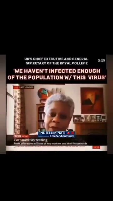 We know we haven’t infected enough people