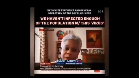 We know we haven’t infected enough people