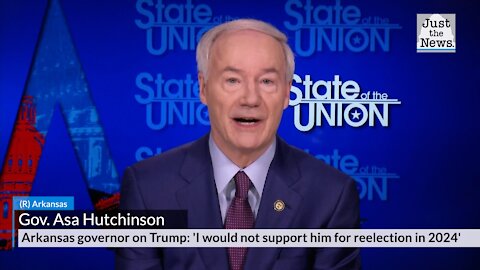 Arkansas' GOP governor on Trump: 'I would not support him for reelection in 2024'