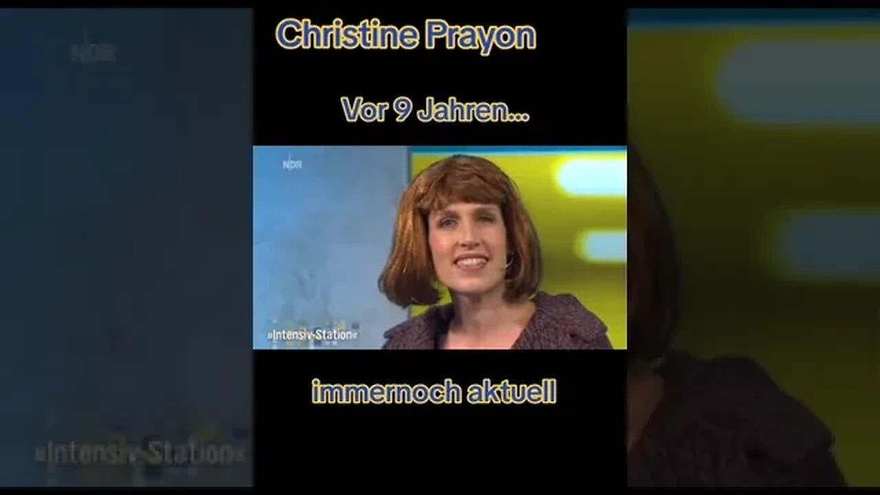 Christine Prayon | wahre Worte schon vor 9 Jahren über geframte Berichterstattung | Die Anstalt 2014