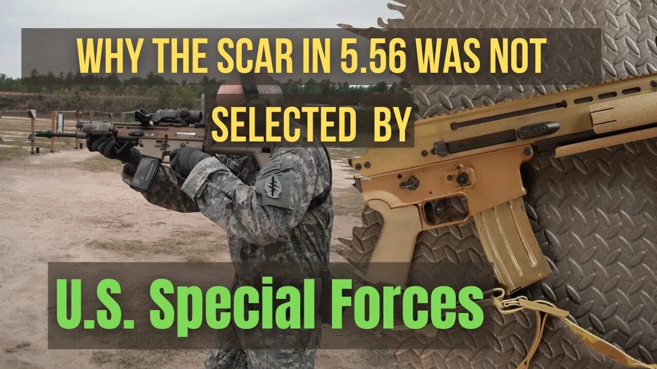 Why the SCAR in 5.56 (MK16) was not adopted by U.S. Special Forces to replace the M4A1.