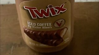 ￼Twix iced coffee drink review.