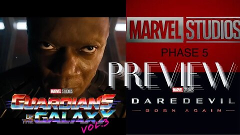 MCU Phase 5 + 6 PREVIEW : Daredevil : Born Again/ TGOTG Vol 3!!