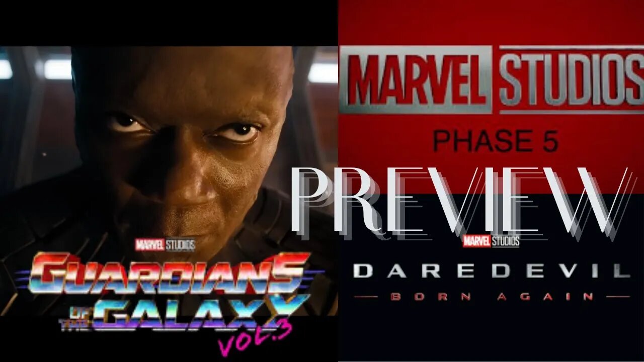 MCU Phase 5 + 6 PREVIEW : Daredevil : Born Again/ TGOTG Vol 3!!