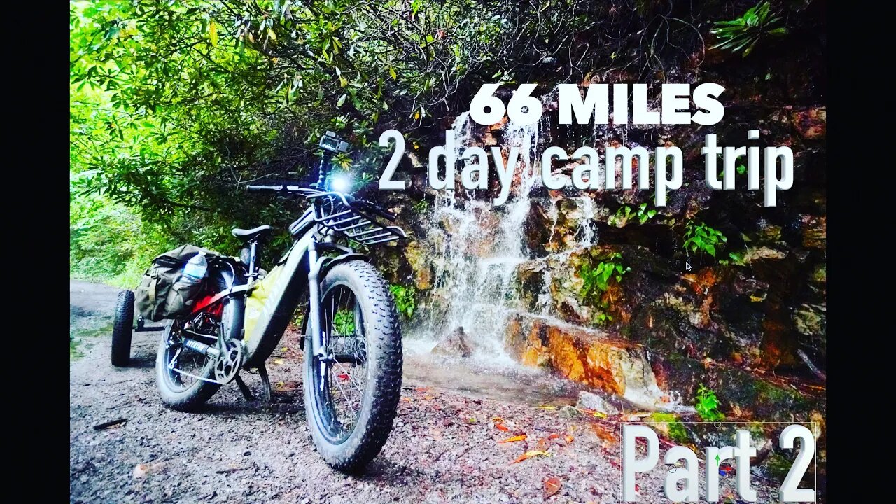 On The Trail Of The Aventon Adventure 2 Day 66 Mile BIKEPACKING Camping Trip PART 2