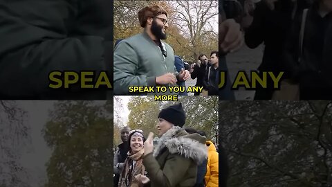 She disrespected Muslim man cuz SHE misunderstood his religion