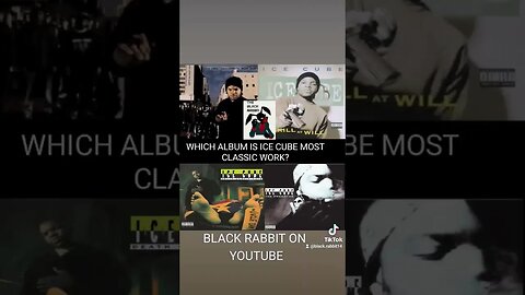 WHICH ALBUM IS ICE CUBE MOST CLASSIC?